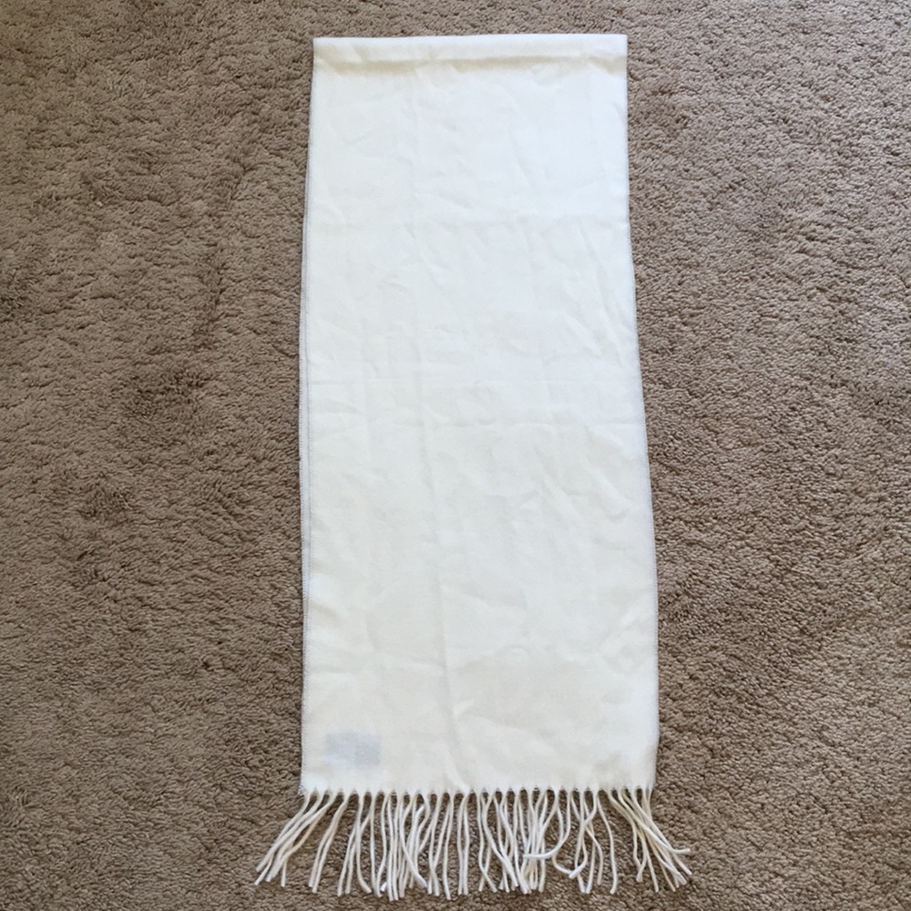 Cream scarf
